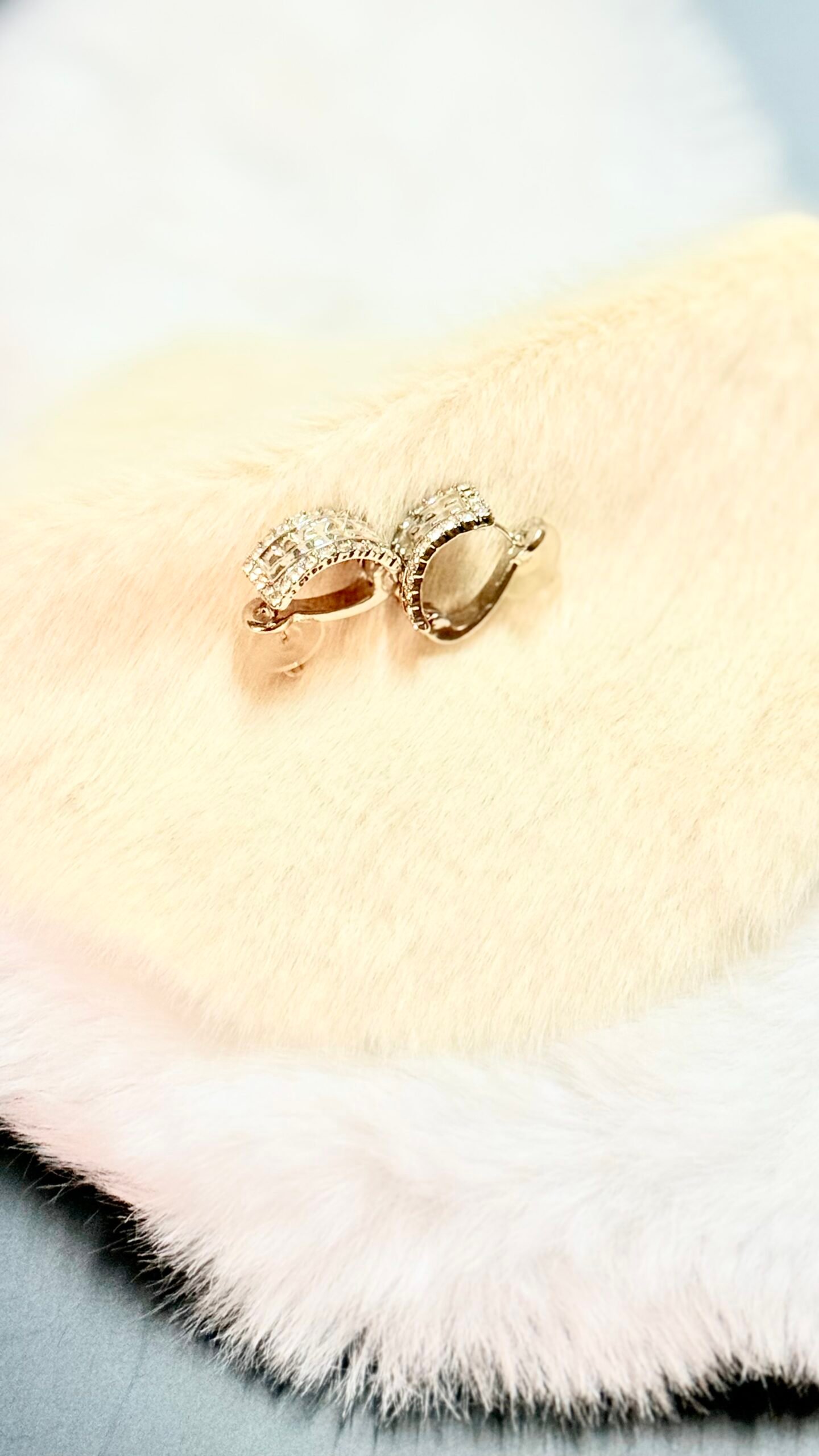 Silver Curve Clip-On Earrings - Image 6