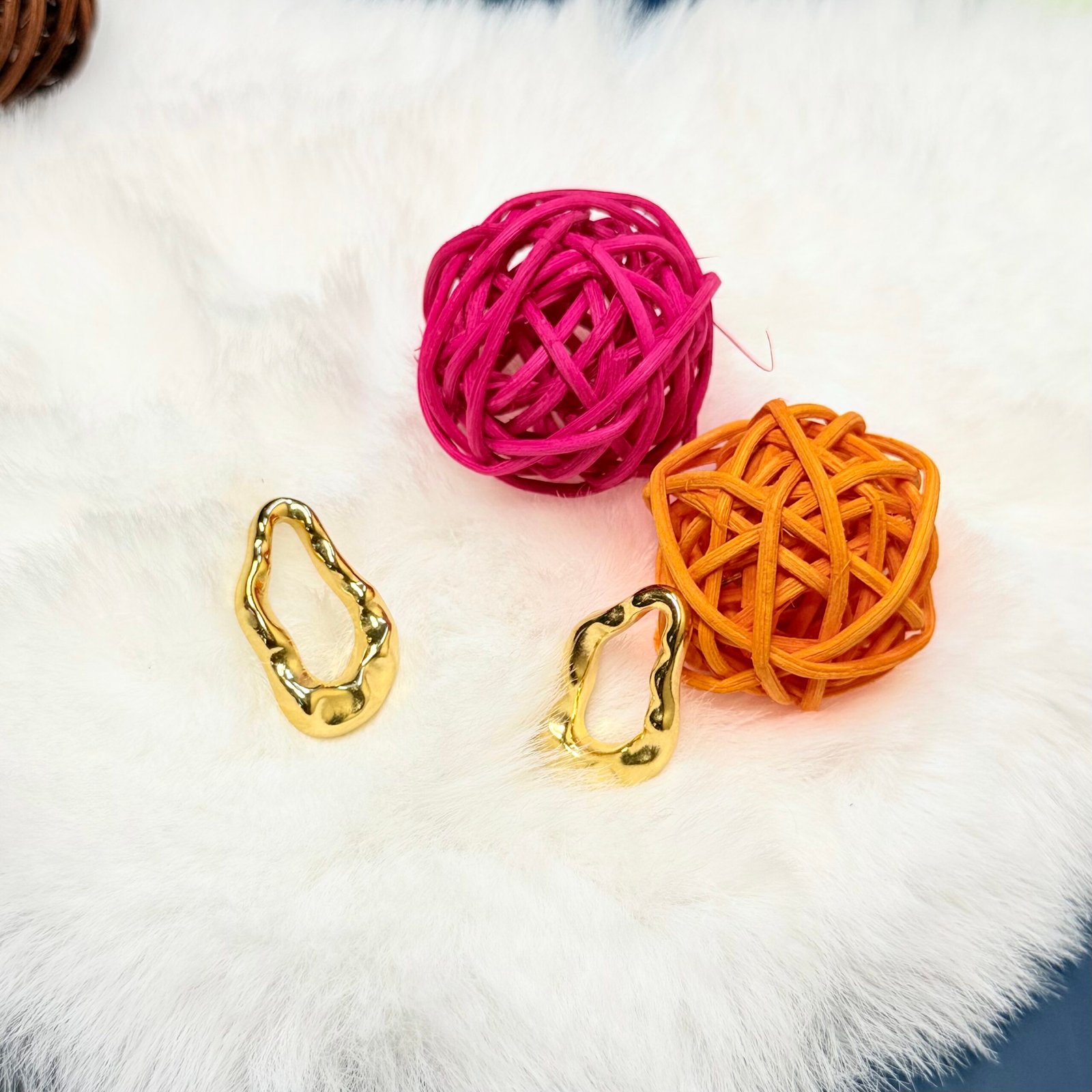 Aura Melt Gold Earrings - Image 6