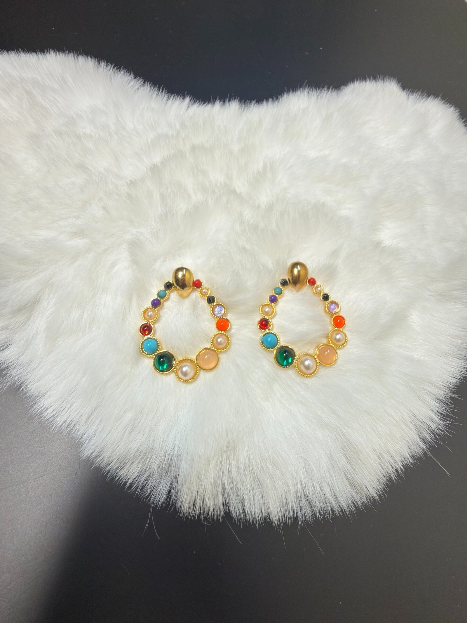 Vibrant Navratna-Inspired Statement Jewelry