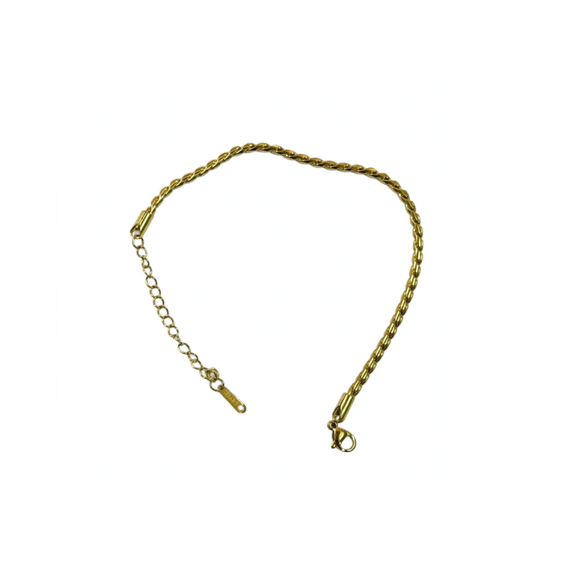 Gold Plated Classic Chain Bracelet for Women - Image 2